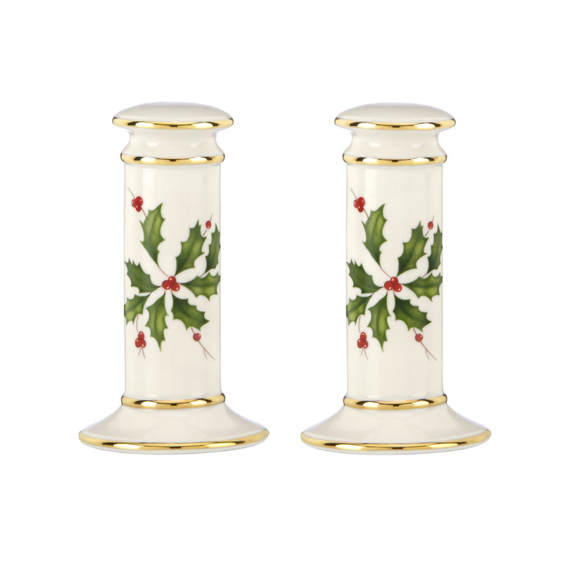 Lenox Holiday Archive Salt and Pepper Grinder Set & Reviews Wayfair